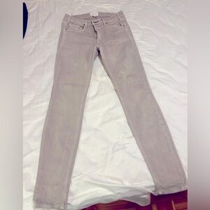 Anthropologie “McGuire” Brand Gray Khaki Skinny Jeans Size 29